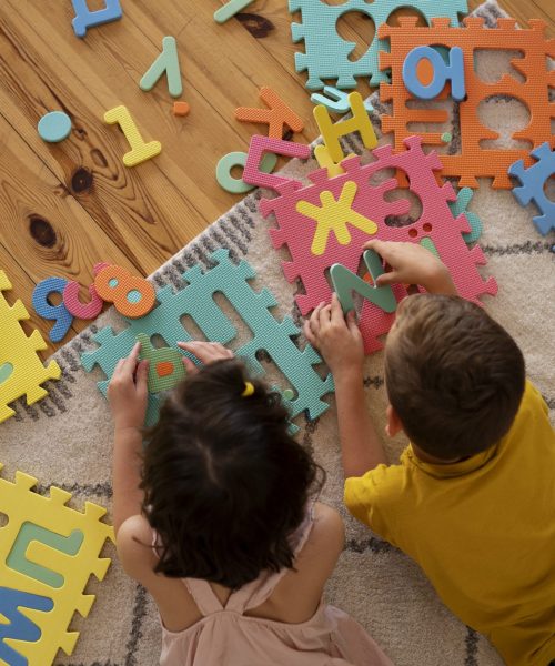 siblings-playing-with-brain-teaser-toys